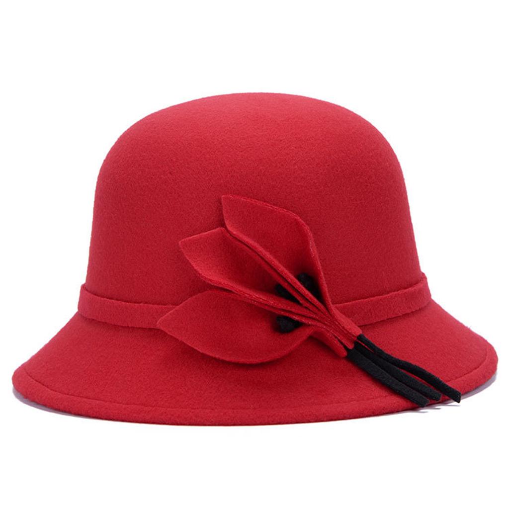 Ladies' Comfortable And Casual Fashionable Warm Basin Hat Solid Color Hat