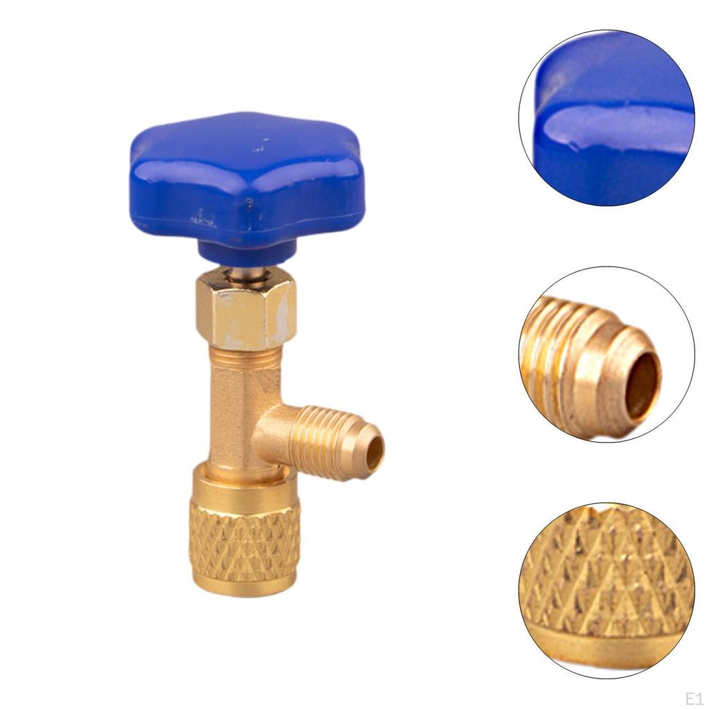Air Conditioner Cooling Relief Valve Bottle Tap Easy Install Hand Tool Multipurpose Adapter