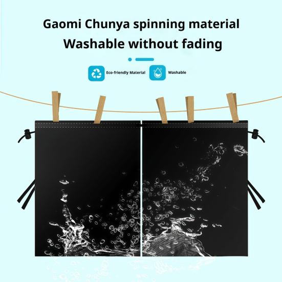 2Pcs Partition Seat Curtain Taxi Sunshade Car Removable Car Sunscreen for