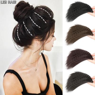 Synthetische A-Corn-Whisker-Textur-Perücke mit Clip oben am Schädel für Frauen, Cosplay