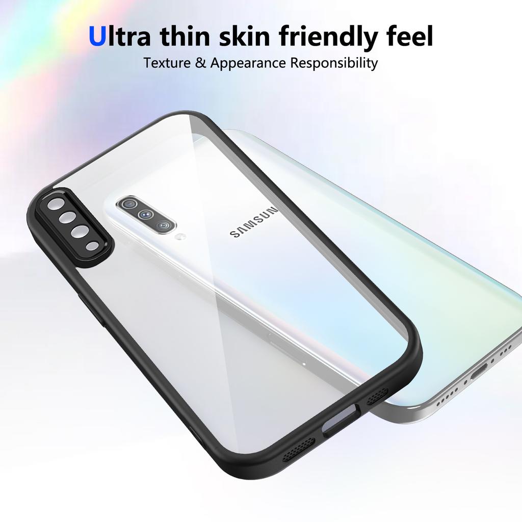 For Samsung Galaxy A50 Case Galaxy A50S Phone Case Galaxy A30S A50 Cover Air Cushion Silicon Bumper Clear Matte Back Cover Hard
