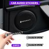 3D Metal Car Audio Stickers Auto Badge Emblem Decoraiton For Renault DACIA Fluence Scenic Loguna Logan Twingo Clio Captur ZEOT