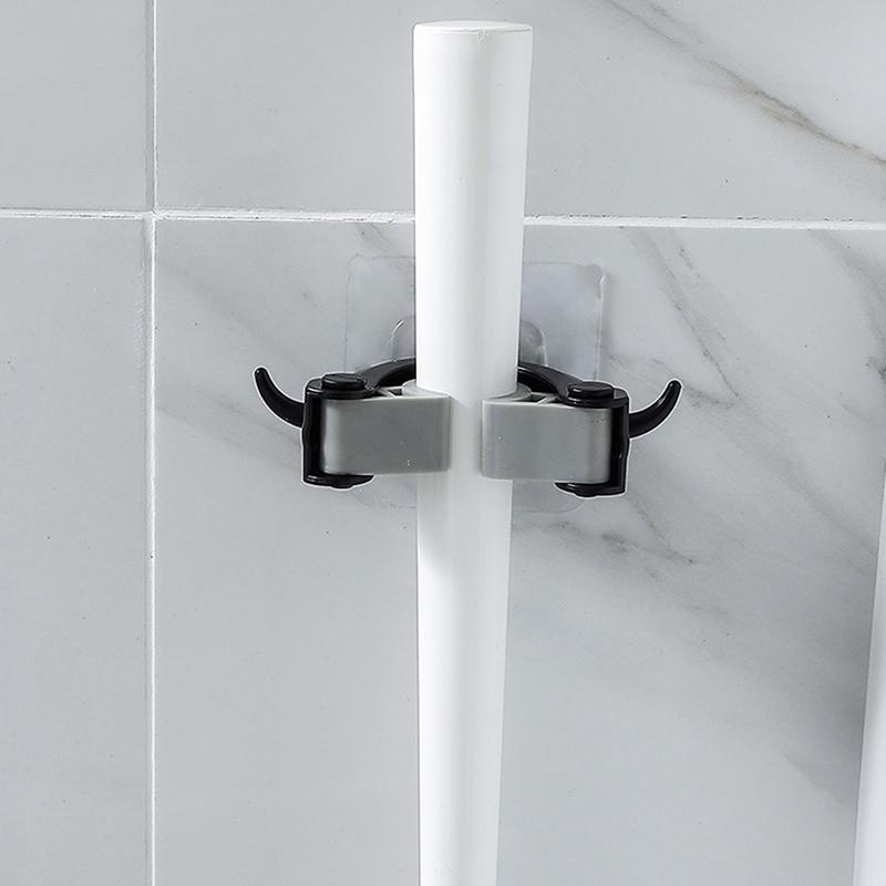 Wall Mounted Mop Organizer Holder Brush Broom Hanger Storage Rack Mop Hook