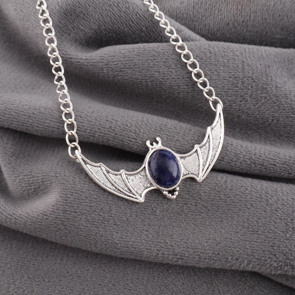 Sodalite Handmade Gemstone Pendant, 925 Solid Sterling Silver Pendant Antique Jewelry, Pendant For Engagement Gift