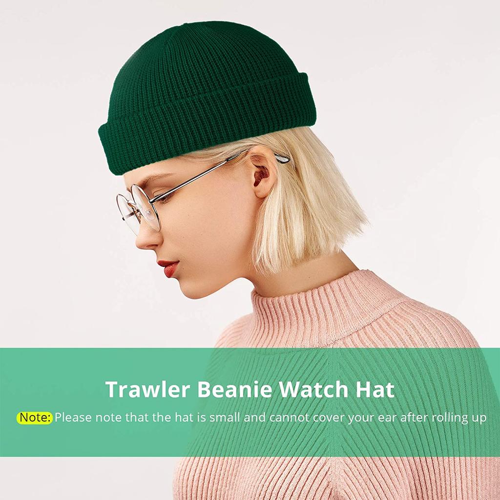 2020Fashion Hip Hop Beanie Strickmütze Männer Skullcap Frauen Winter Warm Brimless Baggy Melon Cap Manschette Docker Fisherman Beanies Hüte