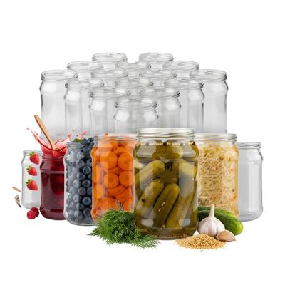 45x Glass Jars 315ml WITHOUT LID Honey Pollen Jam Preserves