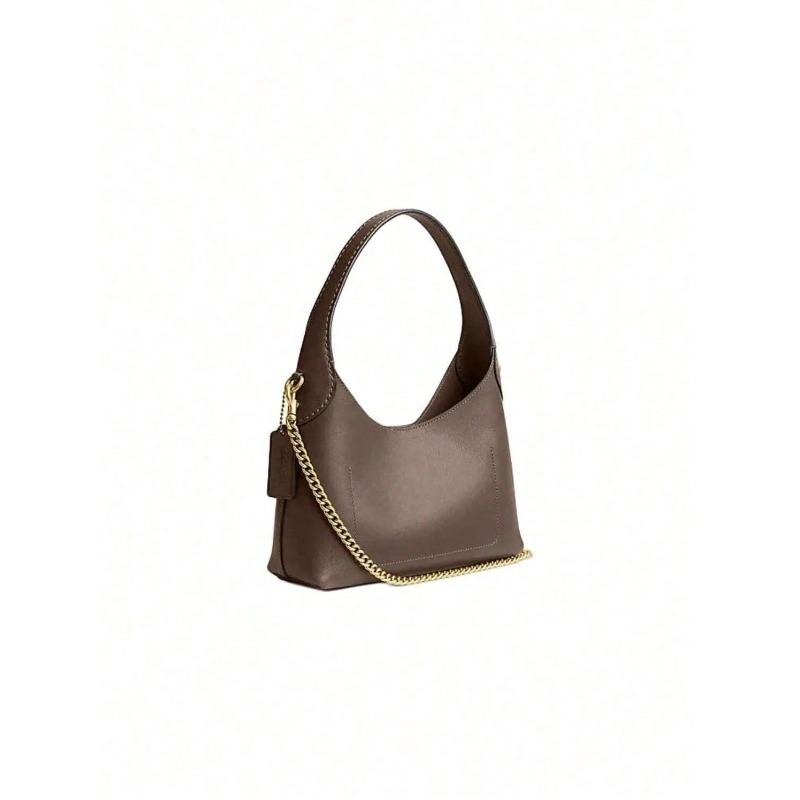 Coach Brooklyn 23 Logo Magnetic Snap Leather Crossbody/Shoulder/Handbag - Women's