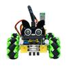 Keyestudio Mecanum 4WD Roboterauto für Arduino Roboterauto-Kit Smartes DIY-Projekt für Erwachsene STEM Programmierset Einfache Montage