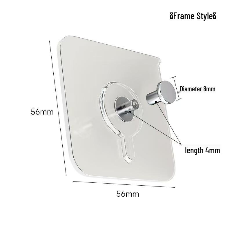 

Бесследный самоклеящийся крючок для подвешивания картин без гвоздей - Сильный клей, выдерживает нагрузку для рам и декора. 10-pack Picture Frame Hooks