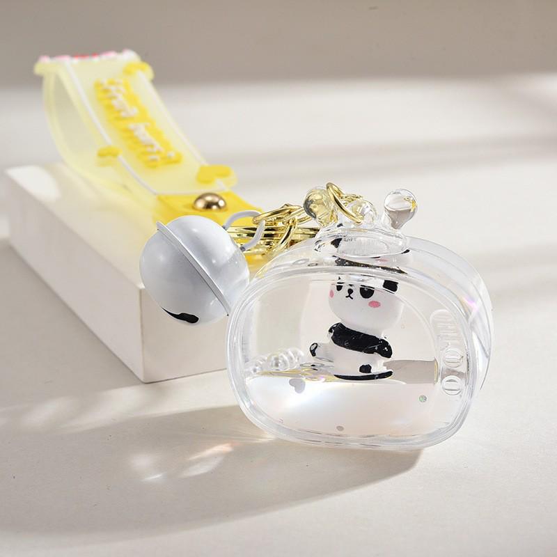 Panda Acrylic Keychain: Car Pendant, Backpack Accessory, Couple Gift