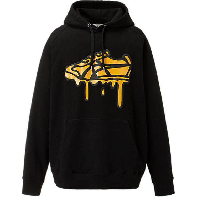 

ONITSUKA TIGER Толстовка с капюшоном и набивным рисунком, реглан, длинный рукав, унисекс, черная 2183B055-001 S