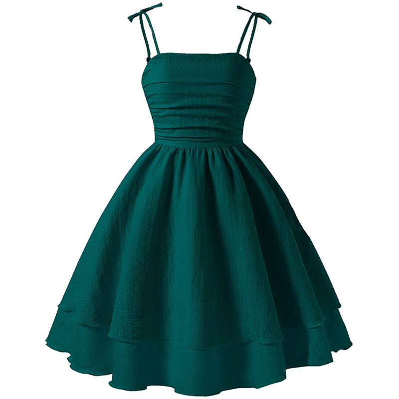 Girl Sleeveless Suspender Dress Children Kid Casual Summer Beach Sundress Princess Dresses Clothes