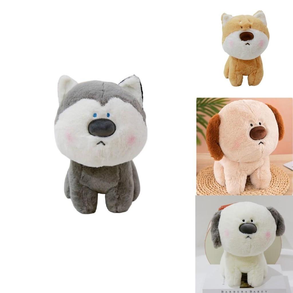 Adorable Husky Stuffed Animal Toy For Kids Soft And Cuddly Plush With Pp Cotton Filling, 25cm