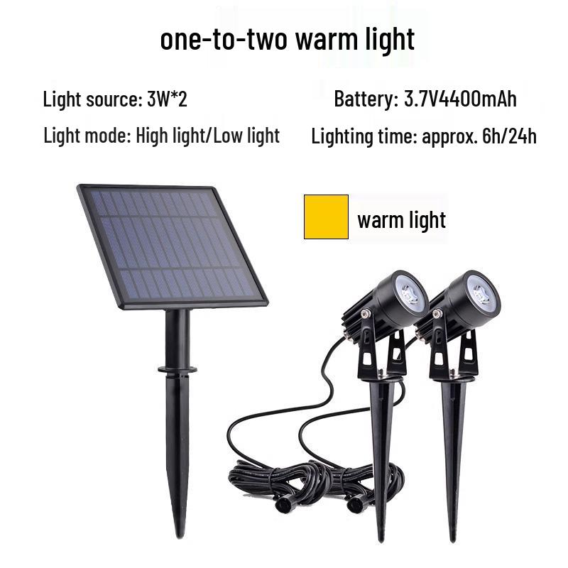 Outdoor Solar Tree Lights: Super Bright, Waterproof Garden, Lawn & Courtyard Spotlights