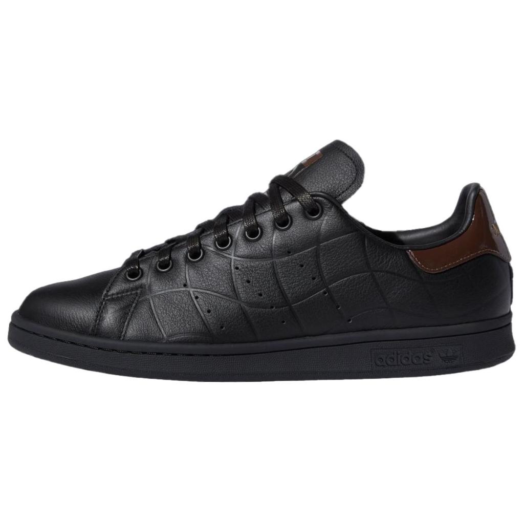 Adidas Dime x Stan Smith Black Brown Unisex Sneakers Core-Black Dark-Brown IG2045
