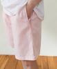 WIOE Lace Check Half Pants_Pink
