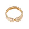 European and American exaggerated light luxury cold wind smooth surface spring opening bracelet versatile casual hip hop punk style women's models