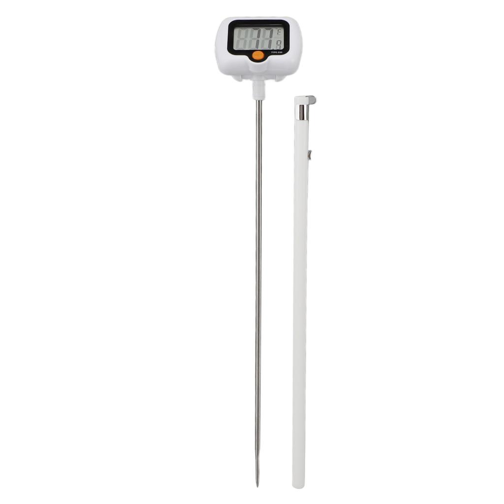 Digital Candy Thermometer with Pot Clip Stainless Steel Oil Thermometer with 180 Degree Rotating