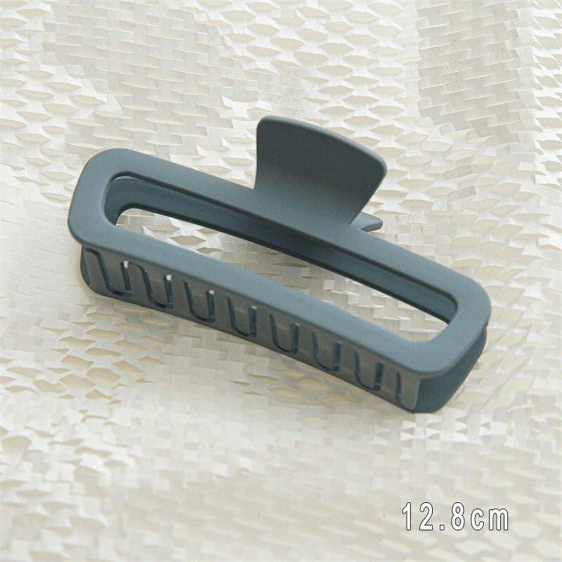 2023 New Women Sweet Resin Large Barrettes Crab Hair Clip Fashion Jelly Hair Claw Shark Clip For Girls Hair Accessories Headwear