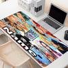 Custom Name Personalized One Piece Pattern Mousepad, Laptop PC Desk Mat, Decorative Desk Mat for Home Keyboard Pad Gift