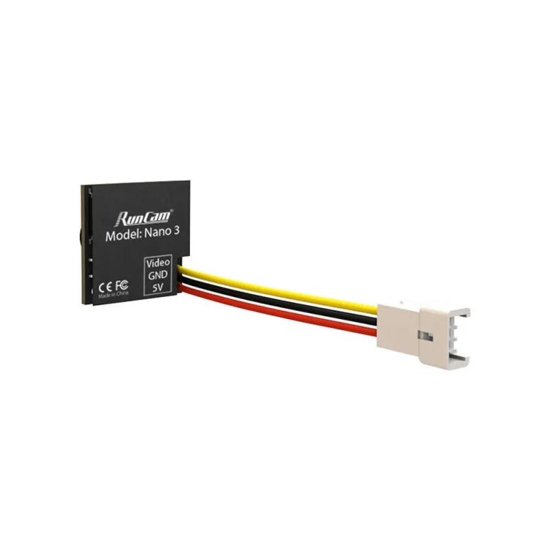 RunCam Nano 3 1/3'' 800TVL 1,1 g Ultra Light FOV 160° vidvinkel NTSC CMOS FPV-kamera for FPV RC