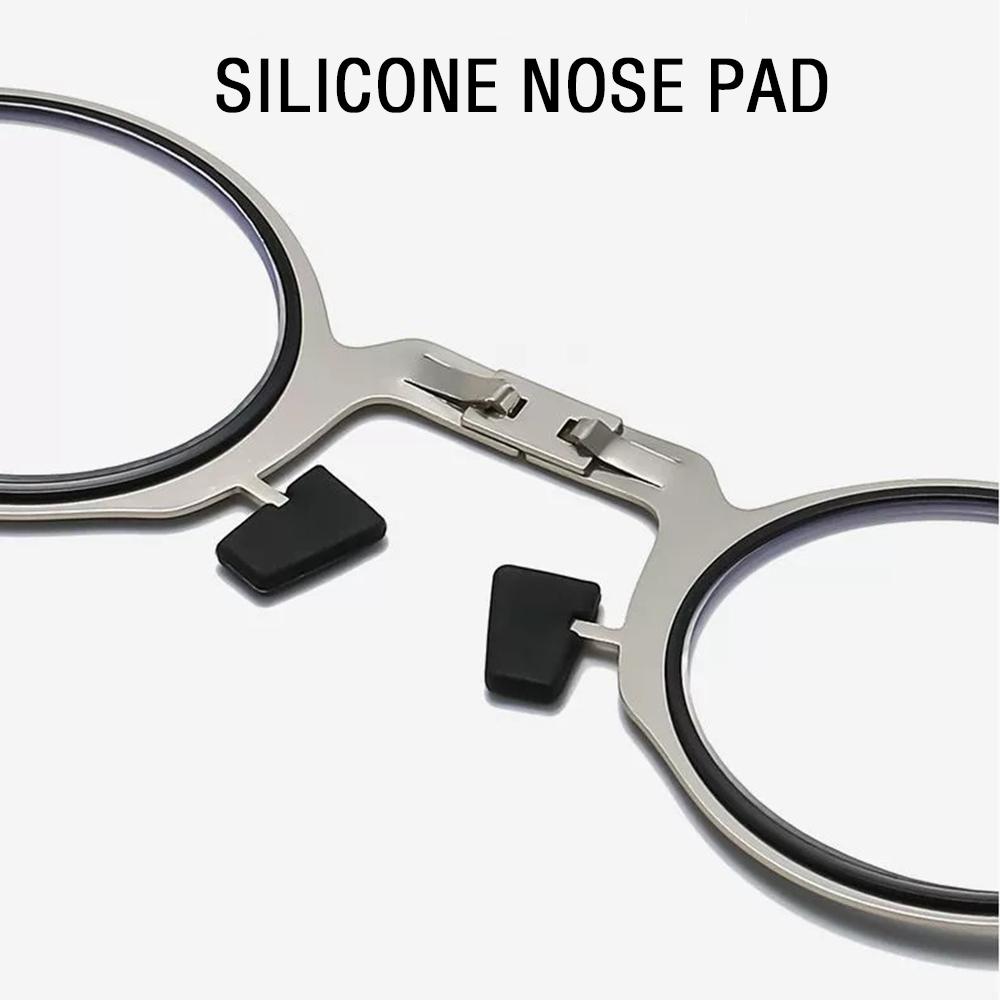 Metal Round Square Portable Folding Reading Glasses Women Men Anti Blue Light Eyewear Presbyopia Eyeglasses Diopter +1.0 To +4.0