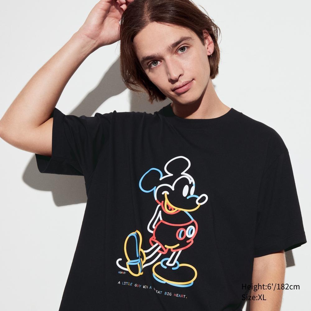

UNIQLO Микки Стенды UT (графический Т, короткий рукав) С
