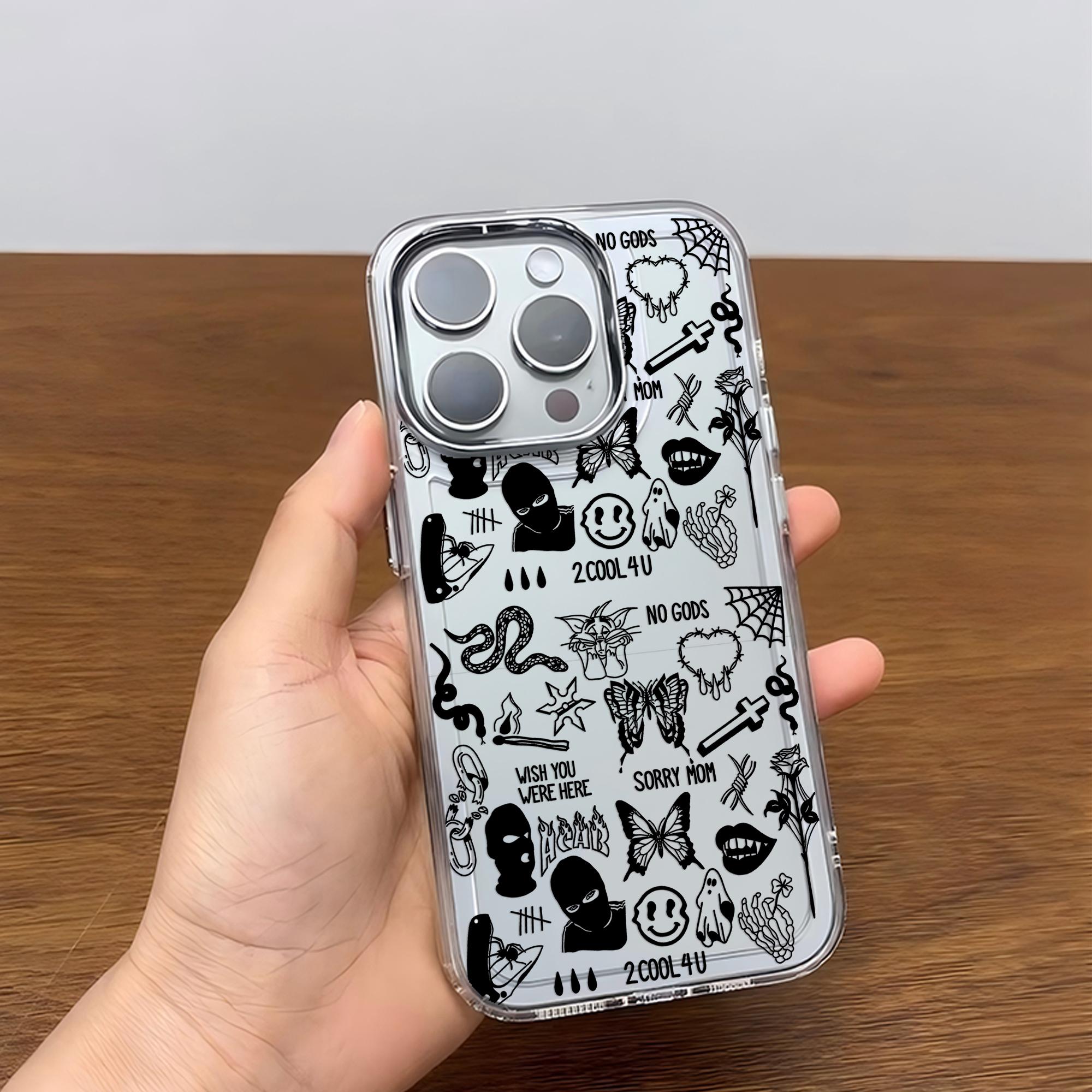 

Luxury graffiti Rapper Lil Peep Hell Boy Phone Case For iPhone 17 16e 16 15 14 13 12 11mini Pro Max X XR XSMAX 8 Air Plus Cover iPhone XSMax