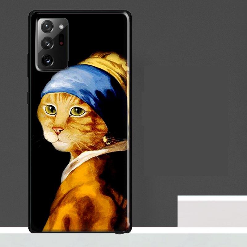 Renaissance Cats Rich Art Case For Samsung Galaxy S25 Ultra S23 S22 S21 S24 Ultra S9 S10 S20 Plus S25 FE Phone Cover