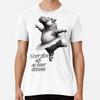 Dancing Hippo Never Give Up On Your Dreams T-Shirt S-5XL Best T-Shirt