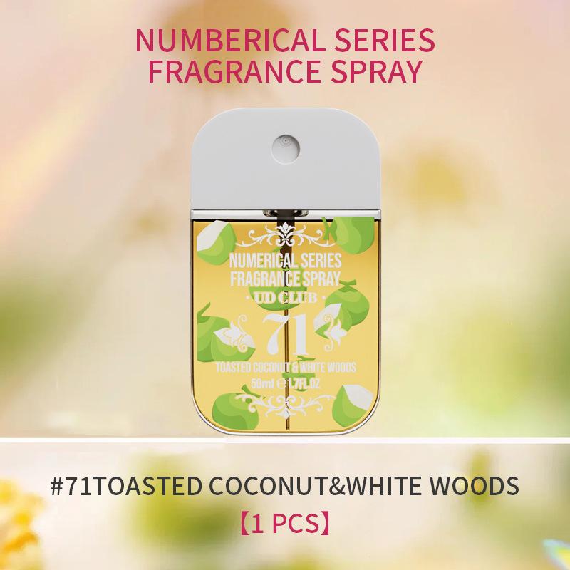 1 Bottle 50ml Brazilian Fragrance Mist, 5 Scents Available, Air Freshening Long-Lasting Natural Fresh Charm, Suitable For Dates