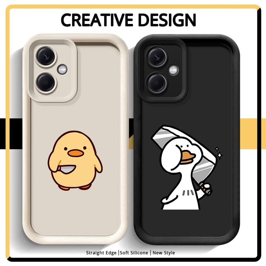Funny Duck Case for Xiaomi Redmi Note 14 Pro Plus Note 13 12s 10 12 13C 12C A1 A2 A3 A4 14C 11s 11 Phone Cover