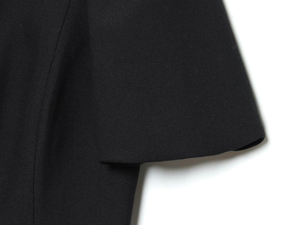 Versatile European & American Style Women's Puff Sleeve Short Dress