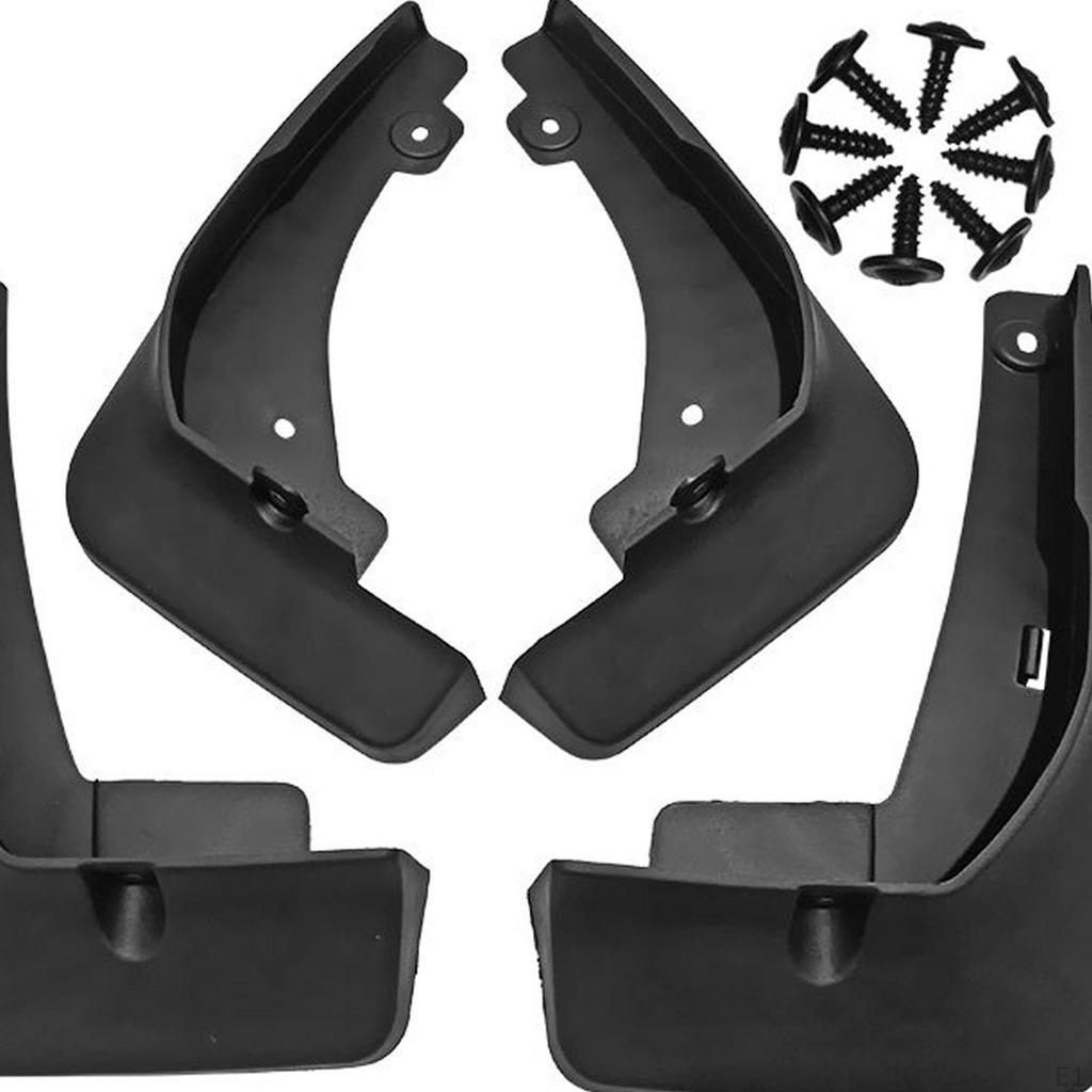 4 Pieces Car Mud Flaps Automotive Protection Protective Mudguard Splash Guards for Cross Spare Parts
