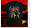 T-shirt Nera Skinless Band Regalo Per Fan Cotone Tutte le Taglie