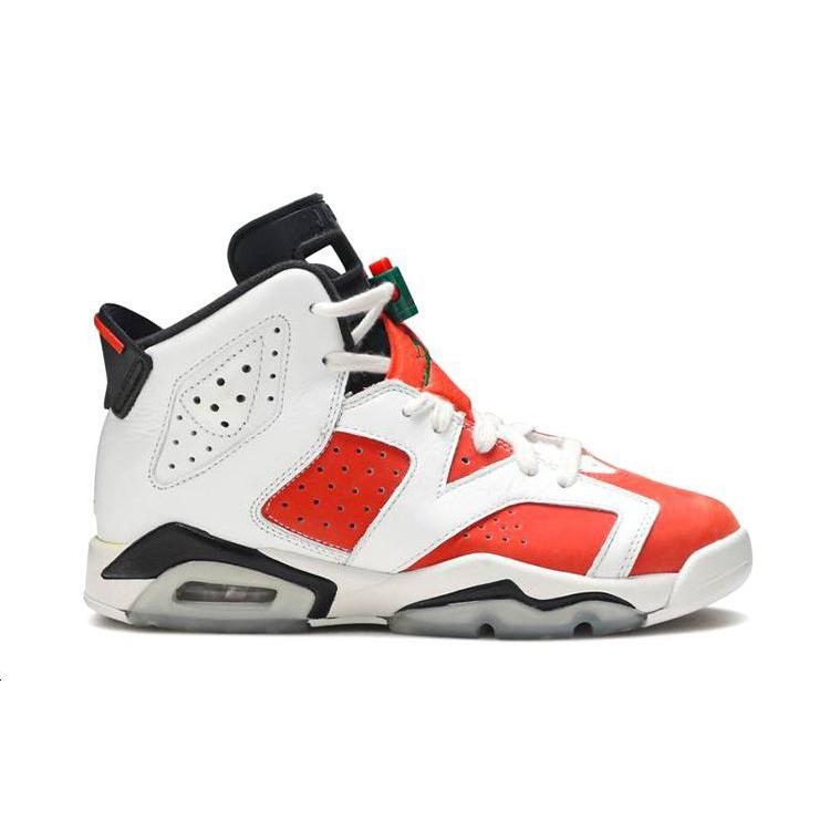 New Jordan Air Jordan 6 Vintage Basketball Shoes GS 384665-145
