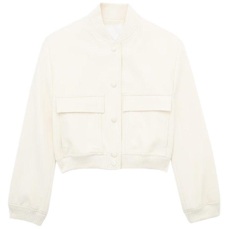 Fashion Style New Arrival Fashion Women's Fashion Clothing Easiest for Match Large Pocket Pilot Jacket Outwear 2501707 712