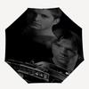 1pc Resident Evil Automatic Opening/Closing Umbrella with Convenient Three-Fold Design, 8 Iron Ribs - for Outdoor Daily UseA16
