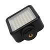 W49 Mini Portable LED Video Light Adjustable 6000K Fill Light for Gropro Sports Camera