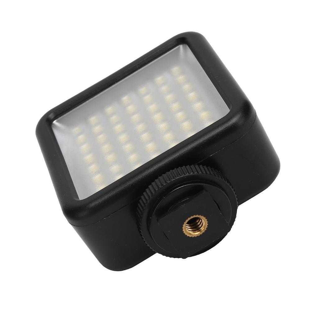 W49 Mini Portable LED Video Light Adjustable 6000K Fill Light for Gropro Sports Camera