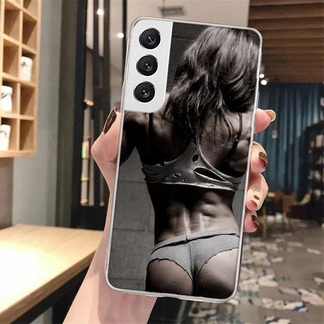 Bodybuilding Gym Fitness měkké pouzdro na telefon Samsung Galaxy M12 M21 M30s M31 M32 Note 20 Ultra 10 Lite 9 8 J4 J6 Plus +M51 M52