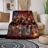 Massacre Hawkins Lab Blanket Soft And Comfortable Suitable For All Seasons Digital Printing Nap Blanket Machine Washable