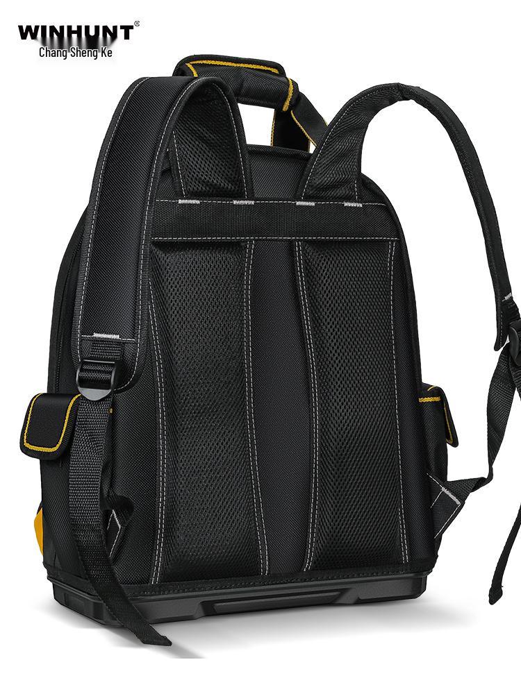 Durable Electrician Tool Backpack: Portable, Multi-Functional, Sturdy Canvas Repair & Storage Bag