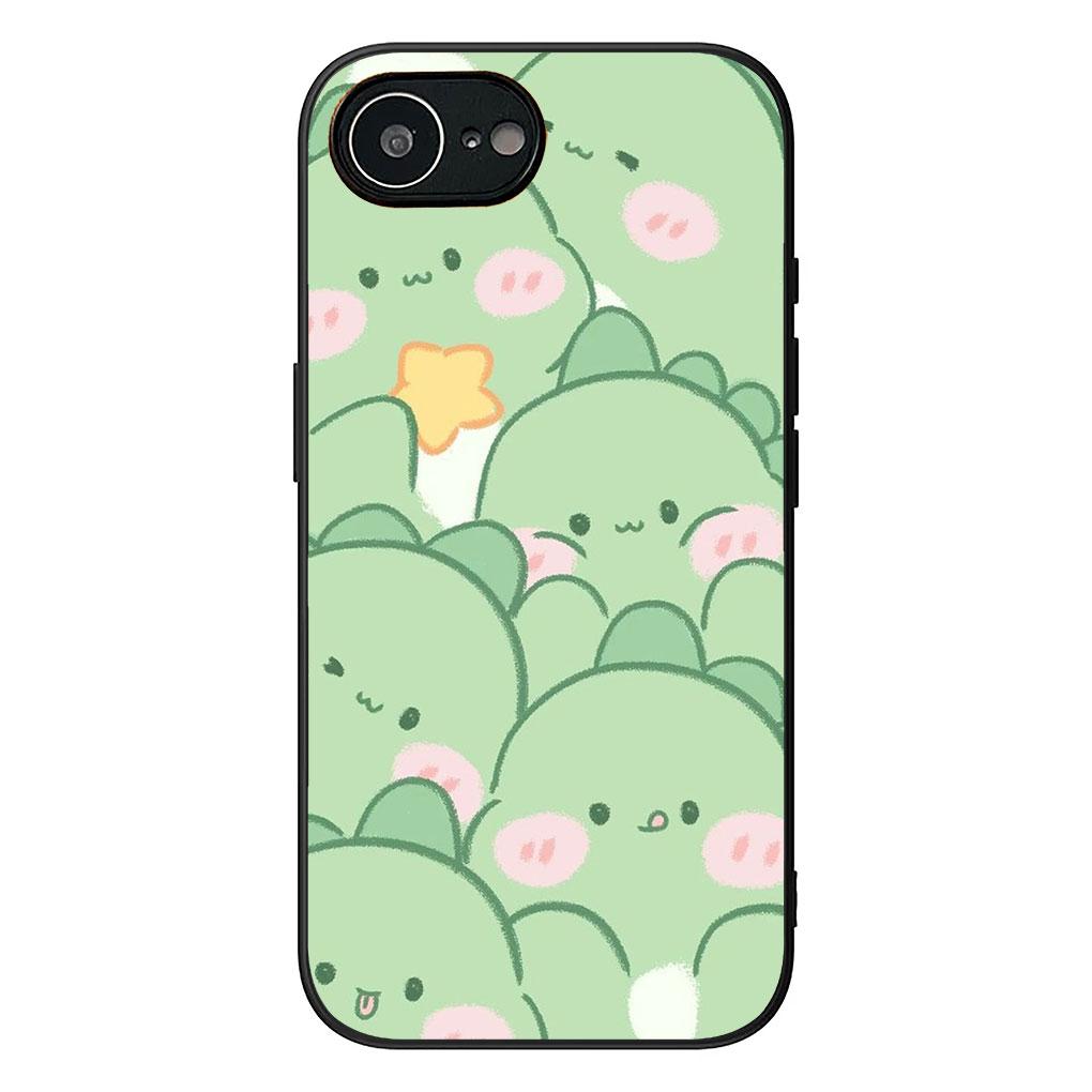 Soft Phone Cover for Xiaomi Redmi 15 9A 9C NFC 7A 9T Note 9 8 7 8T 15c A5 Case Anime Dinosaurs Cute Casing