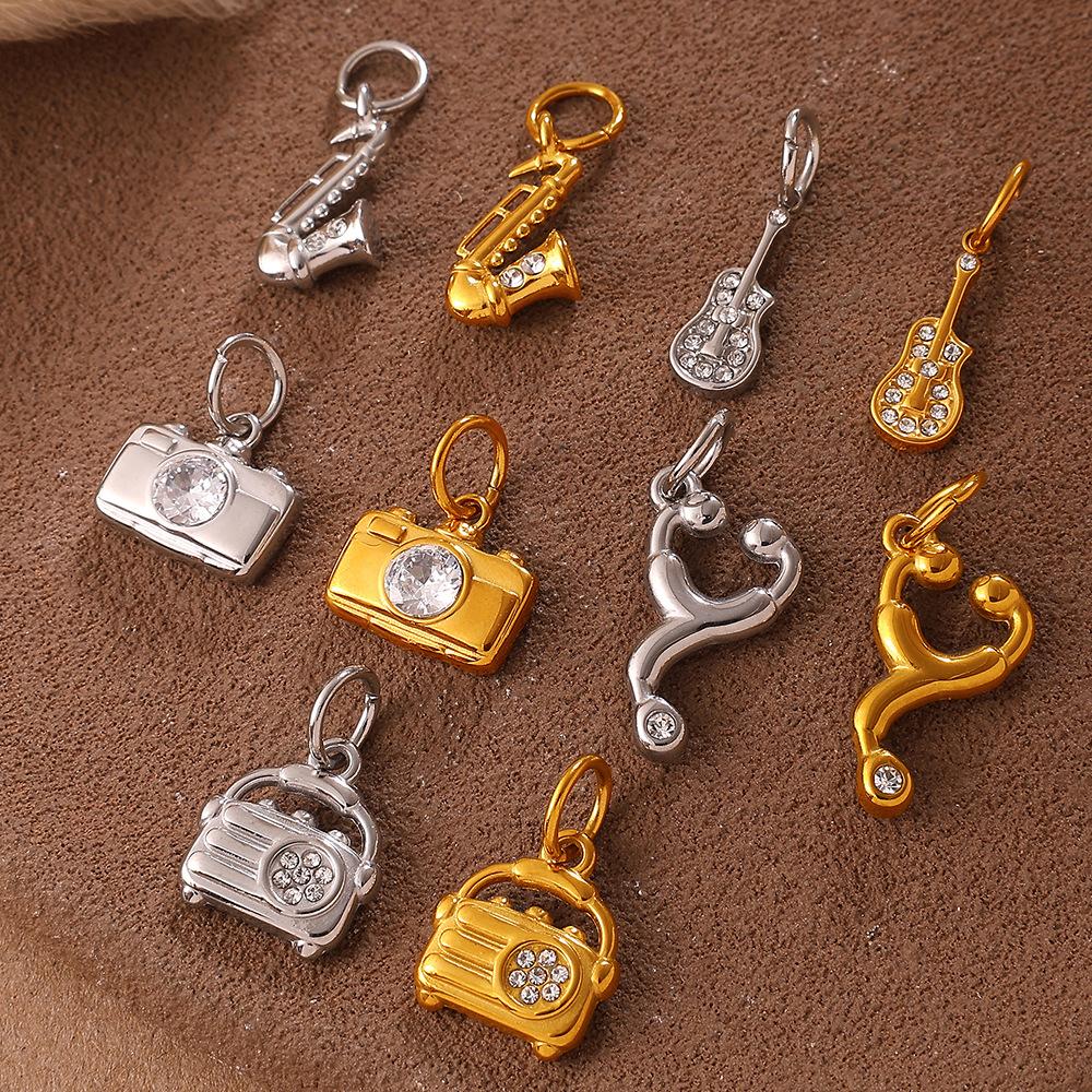 Hip Hop Toy Pistol Accessories Handsome Trend Punk Pendant