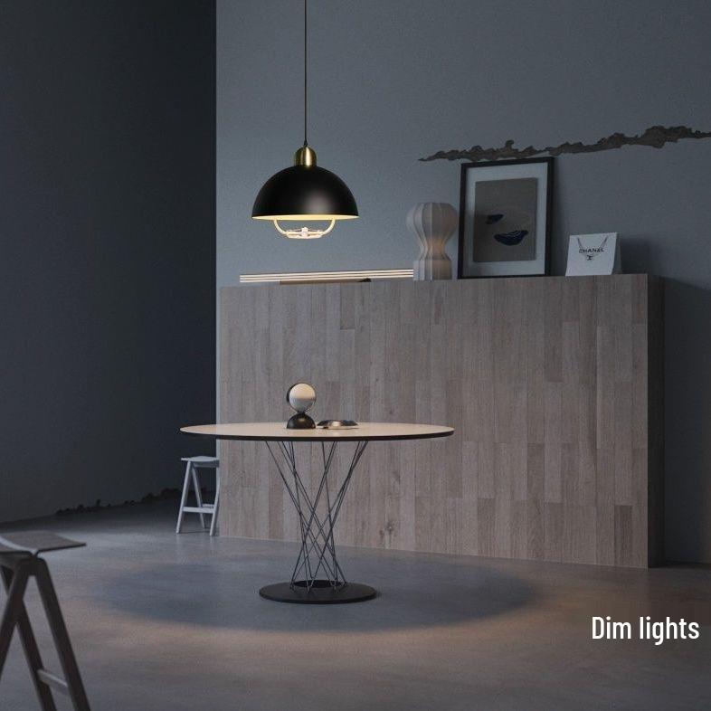 Modern Minimalist Telescopic Macaron Chandelier for Dining, Card, Mahjong, or Study Rooms