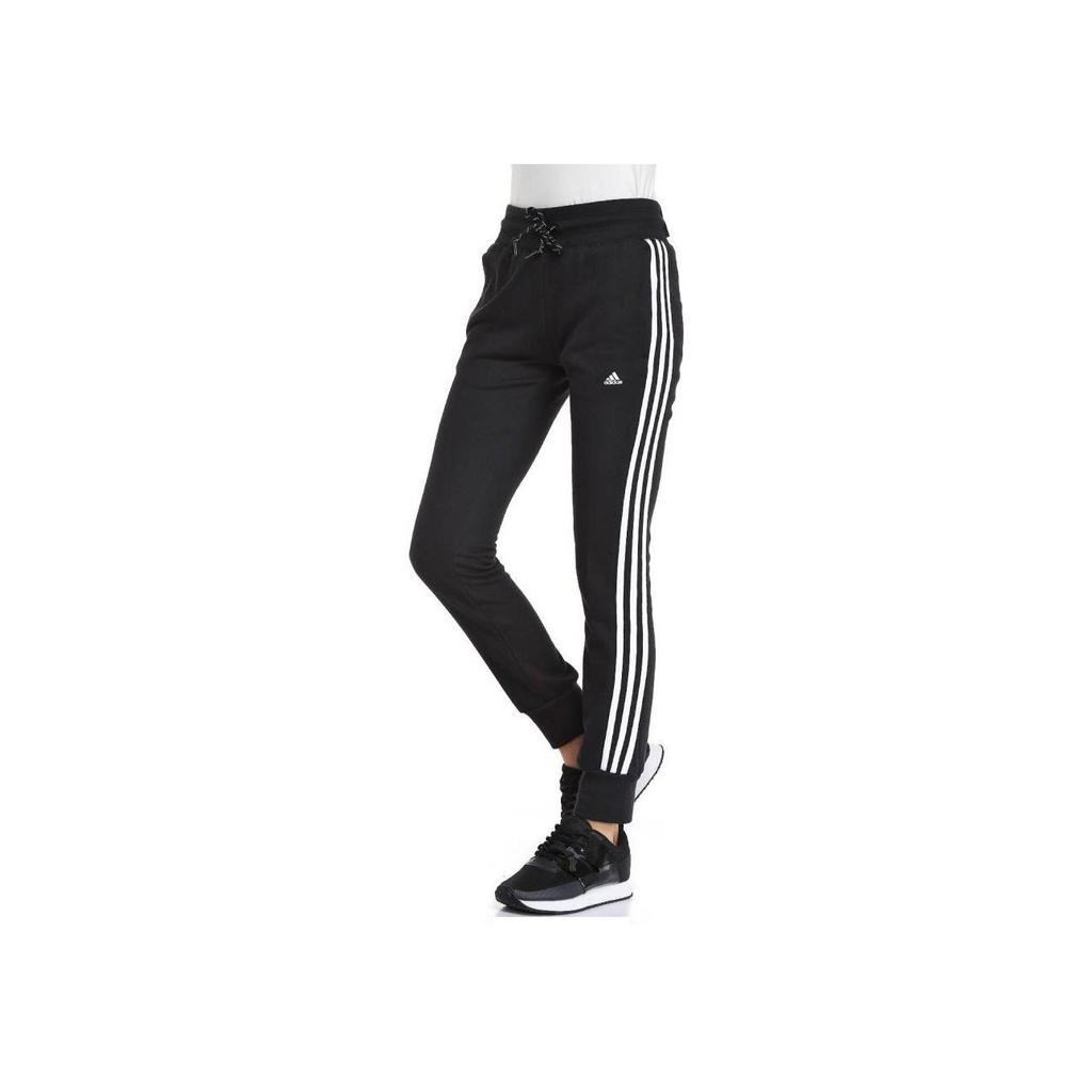 Adidas Casual Elastic Sports Long Pants Women Bottoms Black S21004