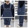Denim Size L 8(eight) Men's Wide-Length Overalls, Hickory,