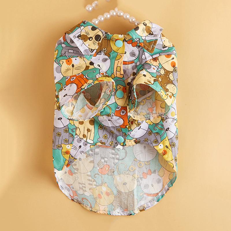 Fashion Sphynx Cat T Shirt Vest Summer Pet Clothes for Cats Gatos Garfield Shirts Katten Kleding Kedi mascotas Apparels Costume