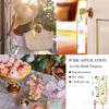 20Pieces Clear Acrylics Bookmarks with Tassels 0.94x5.5In Unfinish Paintable Bookmarks for Painting Handmade Art Craft